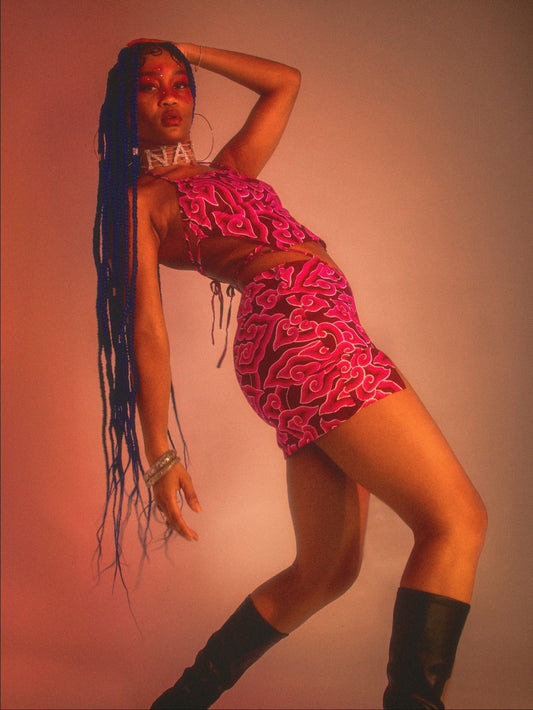 CINDY SET - Fire print